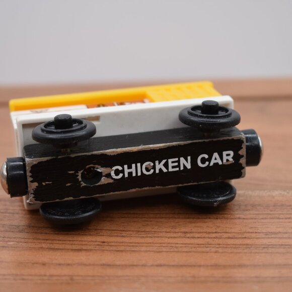 Chicken Car Sodor Poultry Tested Working Thomas and Friends Wooden Railway Train - Picture 8 of 9